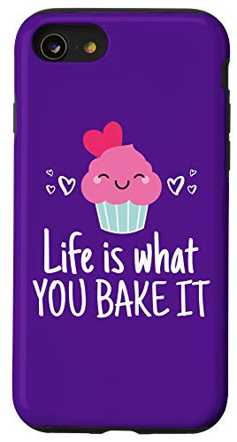 iPhone SE 2020  7  8 Cupcake Bakers Bake World Better Place Purple Case