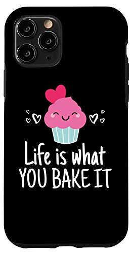 iPhone 11 Pro Cupcake Bakers Gift - Life is What You Bake It Case