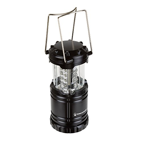 LED Lantern, Collapsible and Portable LED Outdoor Camping Lantern Flashlight for Hiking, Camping and Emergency By Wakeman Outdoors (Black) LED Lantern, Collapsible and Portable LED Outdoor Camping Lantern Flashlight for Hiking, Camping and Emergency By Wakeman Outdoors (Black)