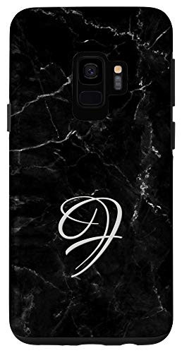 Galaxy S9 Initial F Monogram Phone Cover Monogrammed Alphabet Letter Case