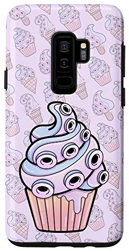 Galaxy S9 Pastel Ecchi Tentacle Cupcake - Pastel Goth Creepy Kawaii Case