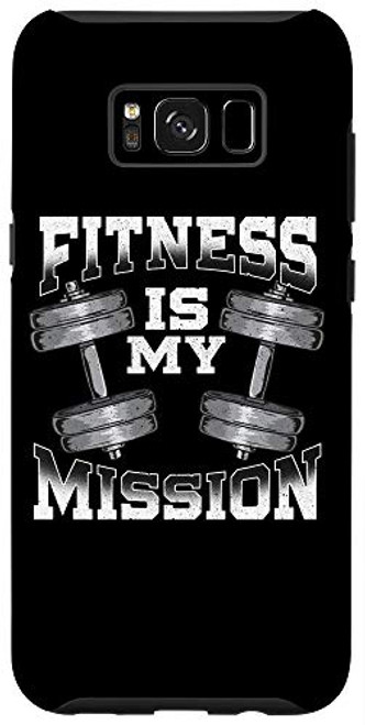 Galaxy S8 Fitness Is My Mission Motivated Weightlifting Cardio Gym Case Galaxy S8 Fitness Is My Mission Motivated Weightlifting Cardio Gym Case