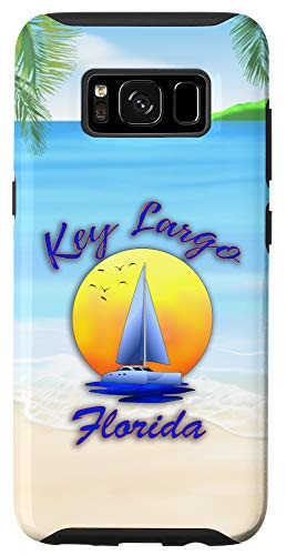 Galaxy S8 Sunset Sailing Key Largo Florida Case