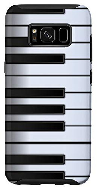 Galaxy S8 Piano Keys Keyboard Instrument Band Musician Music Lover Case