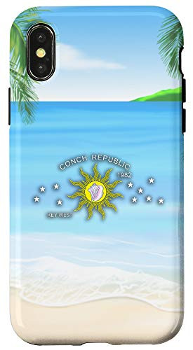 iPhone XXS The Conch Republic Flag of Key West Florida Case