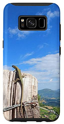 Galaxy S8 Beautiful Landscape Lizard Nature Outdoors Mountains Sky Case