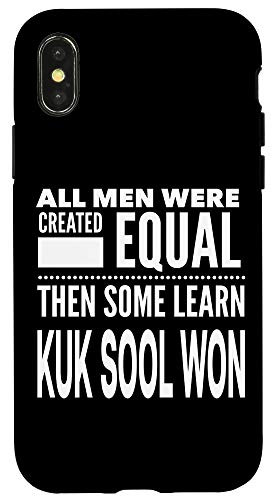 iPhone XXS ALL MEN Learn KUK SOOL WON Fun Martial Arts Man Statement Case