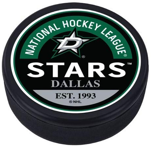 Mustang Dallas Stars 3D Textured Block Souvenir Hockey Puck Mustang Dallas Stars 3D Textured Block Souvenir Hockey Puck