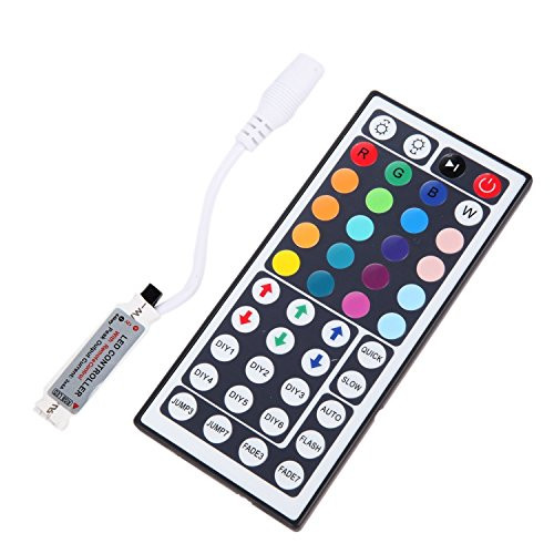 LTROP Mini 44 Key IR Remote Controller for RGB LED Light Strip