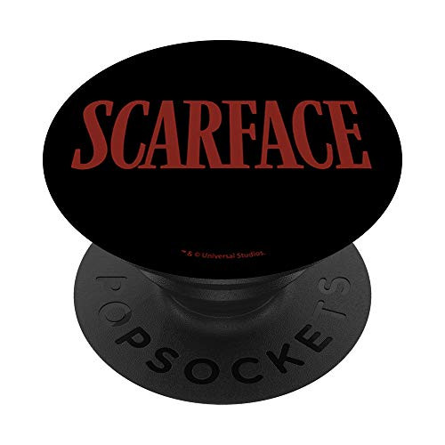 Scarface Red Block Letter Logo PopSockets Grip and Stand for Phones and Tablets