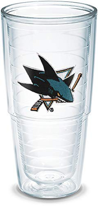 Tervis NHL San Jose Sharks Tumbler  24 oz Clear