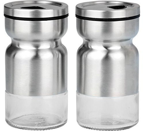 Cuisinox Salt and Pepper Shaker Set Silver