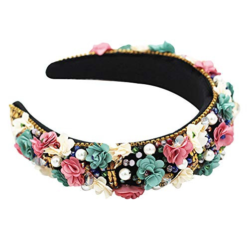 CALIDAKA Wide Headbands Knot Turban Headband Vintage Hairband Fashion Hair Accessories Hair Hoop Headwear Accessories for Women and Girls