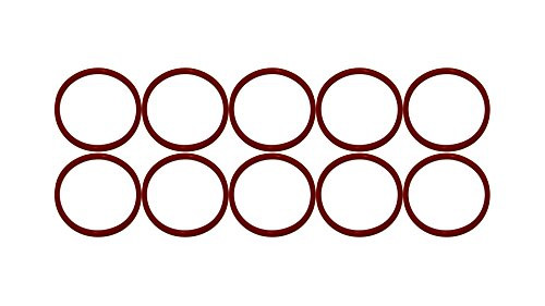 Sterling Seal ORSIL042x10 Number-042 Standard Silicone O-Ring Excellent Resistance to Oxygen Ozone and Sunlight Vinyl Methyl Silicone 70 Durometer Hardness 3-14 ID 3-38 OD Pack of 10