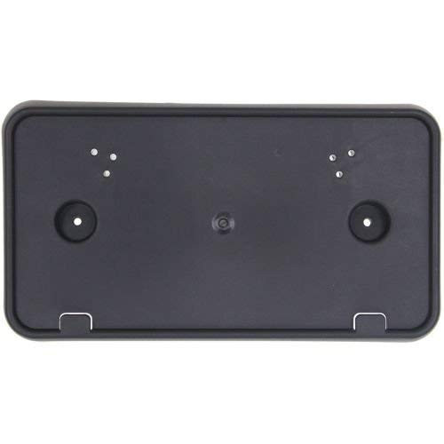 I-Match Auto Parts Front License Plate Bracket Tag Holder Replacement For 2011-2015 Ford Explorer FO1068136 BB5Z17A385BA Black Textured