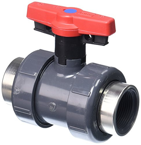 Spears 1831V-012SR PVC Schedule 80 Industrial Vented Ball Valves