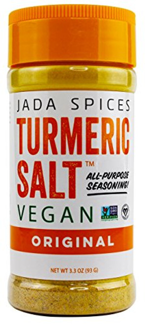 Turmeric Salt - Vegan, Non-GMO, MSG free, Gluten Free All Purpose Seasoning (4 ounces) (1 bottle) Turmeric Salt - Vegan, Non-GMO, MSG free, Gluten Free All Purpose Seasoning (4 ounces) (1 bottle)