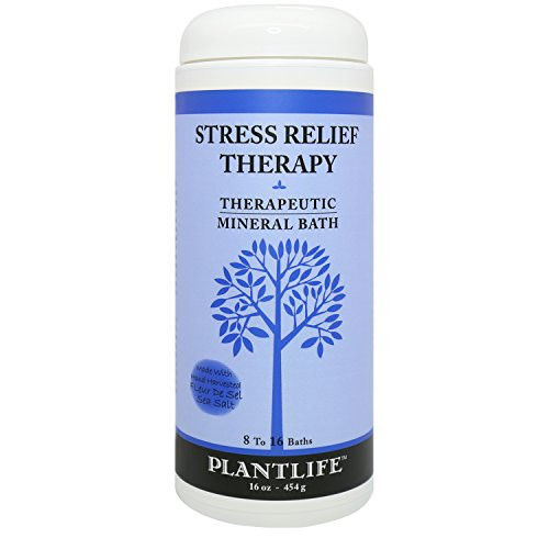 Stress Relief Therapeutic Mineral Bath Salt- 16 oz_