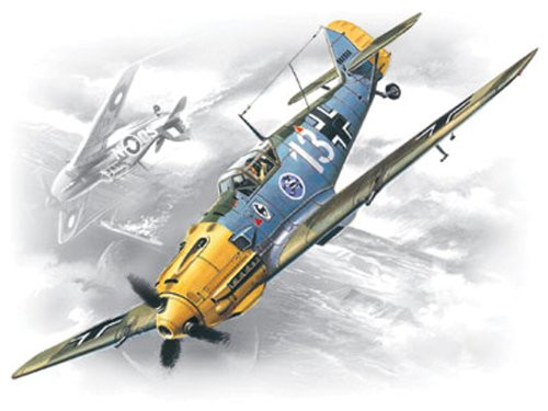 ICM Models Luftwaffe Bf 109E-3 Building Kit ICM Models Luftwaffe Bf 109E-3 Building Kit