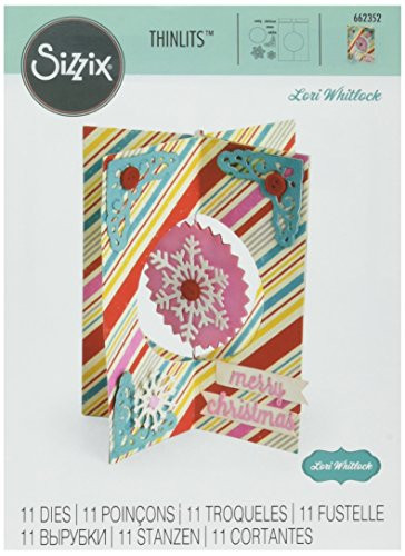 Sizzix LWhitlock LW Thinlits Die Snowflake Card