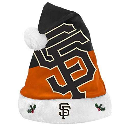 FOCO MLB San Francisco Giants Mens Basic Santa HatBasic Santa Hat Team Color One Size