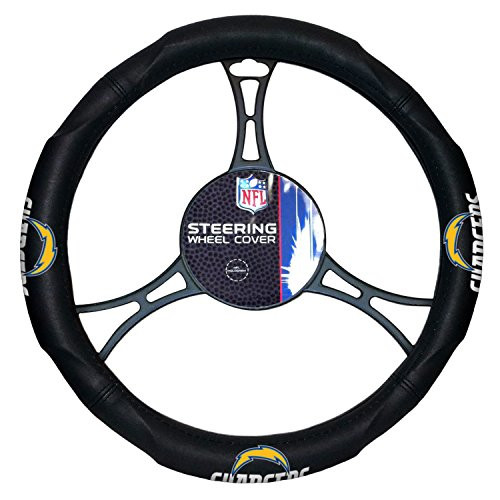 NFL Los Angeles Chargers Steering Wheel Cover 14_5-15_5