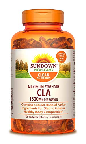 Sundown Maximum Strength CLA 1500 mg 90 Softgels