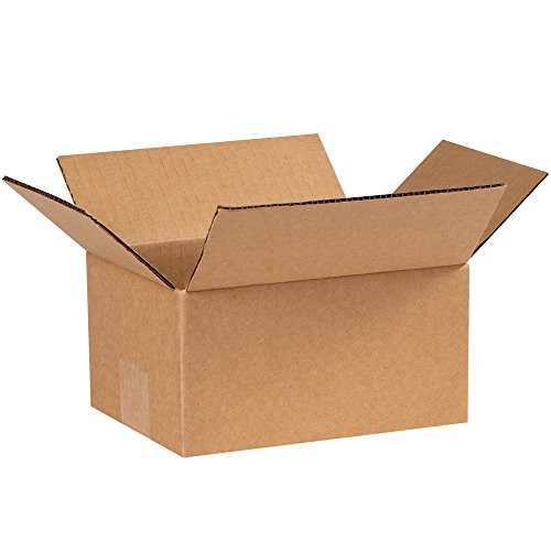 Aviditi 864 Corrugated Cardboard Box 8 L x 6 W x 4 H Kraft for Shipping Packing and Moving Pack of 25