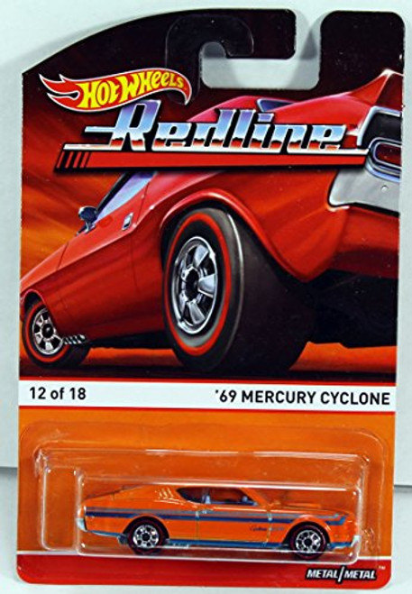 Hot Wheels Redline Heritage Series 69 Mercury Cyclone 12 of 18 Hot Wheels Redline Heritage Series 69 Mercury Cyclone 12 of 18