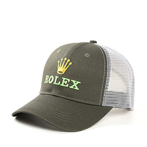 Men Dad Hats Flat Bill Cap Trucker Cap Rolex Watches Embroidery Logo Hiphop Snapback Baseball Hats