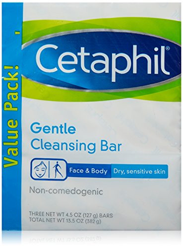 Cetaphil Gentle Cleansing Bar 4_5 oz 3 Count