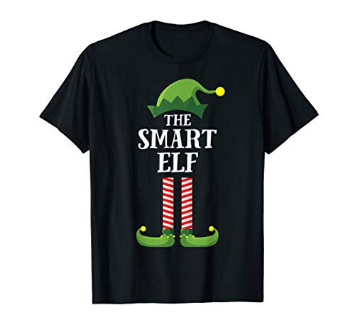 Smart Mouth Elf Matching Family Group Christmas Party Pajama T-Shirt