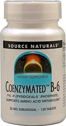 Source Naturals - Coenzymated B-6 25 mg 120 tablets
