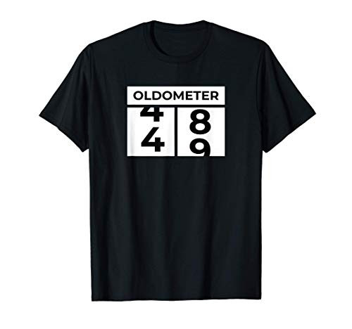 Oldometer 48-49 Turning 49 Years Old 49th Birthday Gift T-Shirt
