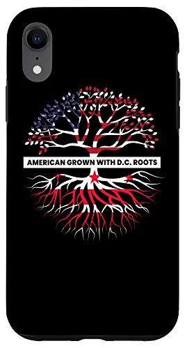 iPhone XR Washington DC Flag American USA City Pride Home Gift Case