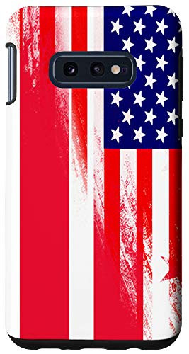 Galaxy S10e USA Flag Washington DC Flag Native Pride Gift Patriotic Case