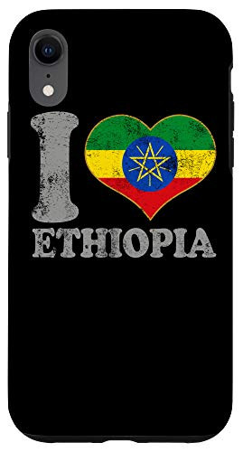 iPhone XR Ethiopia Ethiopian Flag Pride Native Ancestry Gift Heritage Case