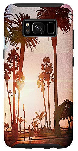 Galaxy S8 Malibu California Sunset Photo Gift Accessory Case