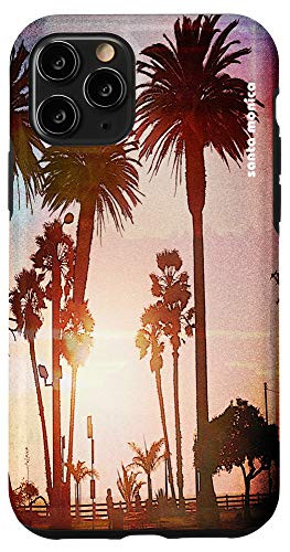 iPhone 11 Pro Santa Monica California Sunset Photo Gift Accessory Case
