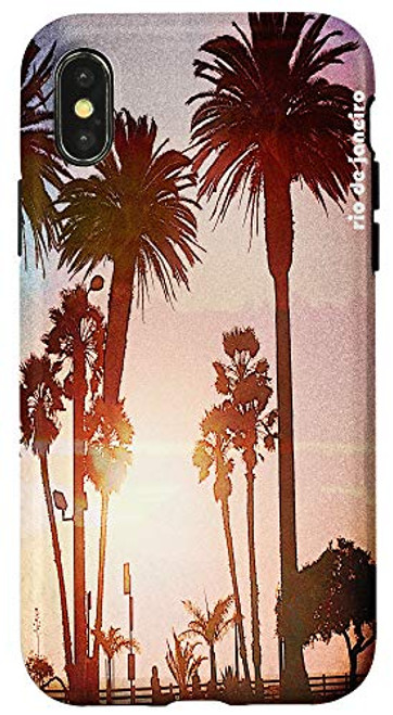 iPhone XXS Rio De Janeiro Brazil Brazilian Sunset Photo Gift Accessory Case