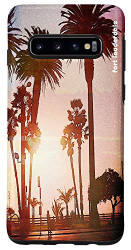 Galaxy S10 Fort Lauderdale Florida Sunset Photo Gift Accessory Case