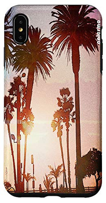 iPhone XS Max Palermo Italy Italian Sunset Photo Gift Accessory Case