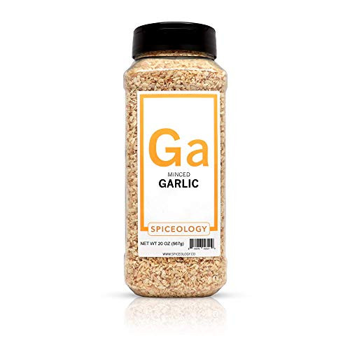 Minced Garlic - Spiceology Dried Garlic Minced - 20 ounces