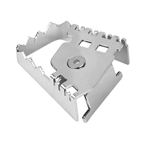 KIMISS Motorcycle Brake Pedal Enlarge Extension Rear Foot Brake Lever Pedal Enlarge Extension Pad Extender for F800GS F700GS F650GSElectroplating