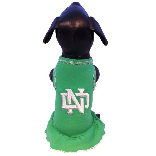 NCAA North Dakota Fighting Sioux Cheerleader Dog Dress Team Color XX-Small