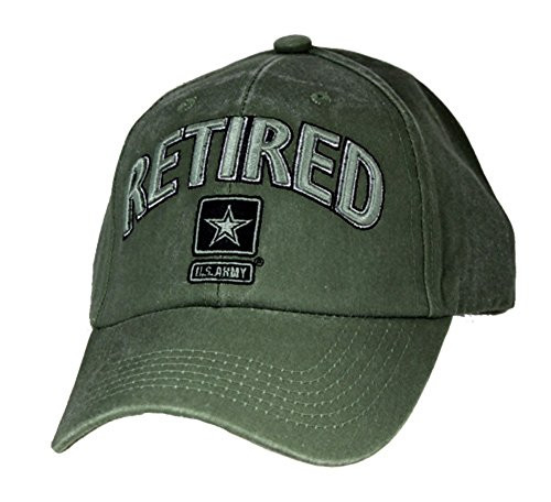 U_S_ Army Retired cap_ Green