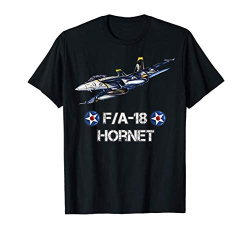F-18 Hornet Fighter Jet Navy Aviation Pilot gift T-Shirt F-18 Hornet Fighter Jet Navy Aviation Pilot gift T-Shirt
