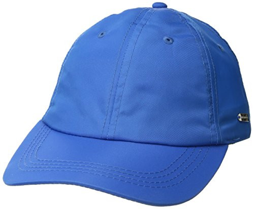 Steve Madden Womens Solid Soft Nylon Baseball Cap neon Blue One Size
