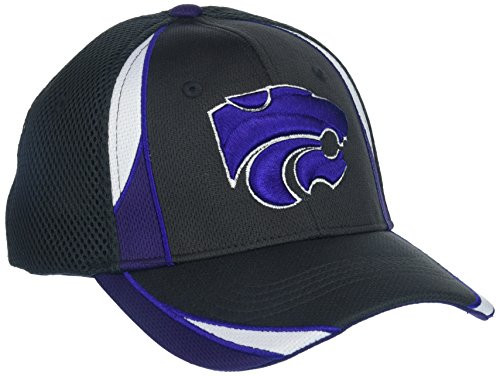 NCAA Zephyr Kansas State Wildcats Mens Torque Hat MediumLarge Charcoal