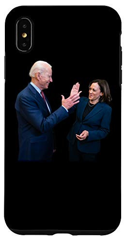 iPhone XS Max Kamala Harris Joe Biden Photo High Five Biden Harris 2020 Case